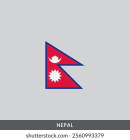 Asian national flag vector design