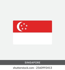 Asian national flag vector design