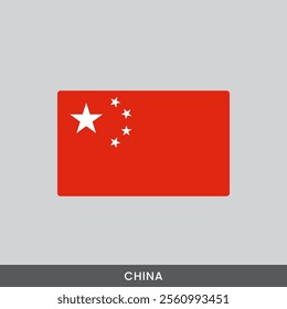 Asian national flag vector design