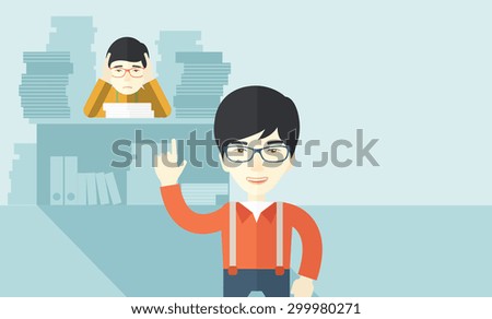 Similar – Image, Stock Photo Monday meeting