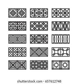 Asian ornament icon