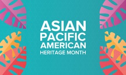 Asian Pacific American Heritage Month. Celebrated In May. It Celebrates The Culture, Traditions, And History Of Asian Americans And Pacific Islanders In The United States. Poster, Card, Banner. Vector
