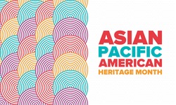 Asian Pacific American Heritage Month. Celebrated In May. It Celebrates The Culture, Traditions And History Of Asian Americans And Pacific Islanders In The United States. Poster, Card, Banner. Vector