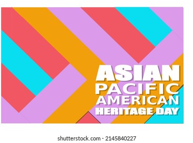 Asian Pacific American Heritage Month vactor