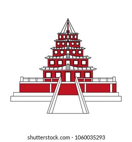 Asian palace symbol