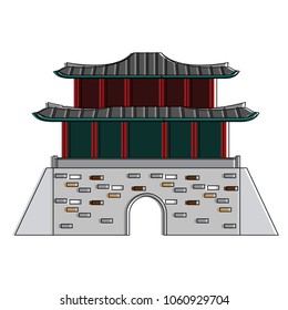 Asian palace symbol