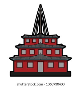 Asian palace symbol