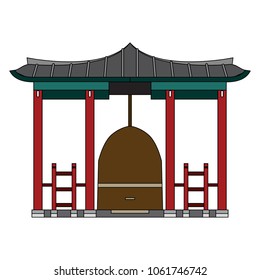 Asian palace symbol