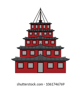 Asian palace symbol