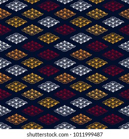 Asian pattern. Kabuki. Japanese doodles. Kabuki theatre elements. Kimono. Asia culture symbols. Oriental ornament. Chinese sketch. Fashion. China. Japan. Singapore. Korea. Vietnam. Fabric design.