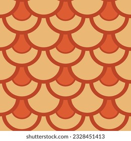 Asian Seamless pattern, Wave pattern, Whale pattern, Water, Sea, Ocean, Traditional design, Textile