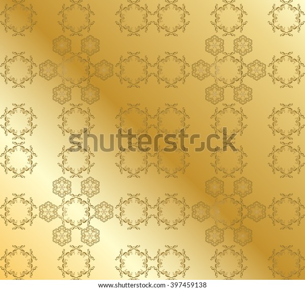 Asian Silk Seamless Patterns Decorative Ornament Stock Vector (Royalty ...