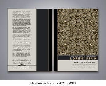 Asian style Brochure and Flyer Template