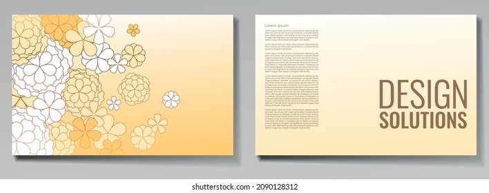 Asian style illustration. For background page, brochure template, booklet, flyer.