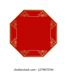 Asian style octagonal design.
Collection of frame design.