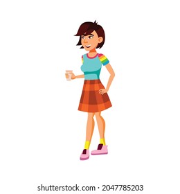 asian stylish girl drinking delicious beverage from cup cartoon vector. asian stylish girl drinking delicious beverage from cup character. isolated flat cartoon illustration