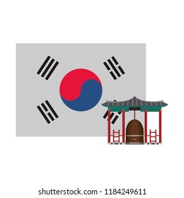 Asian temple building
