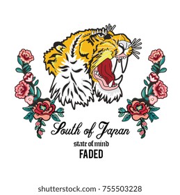 asian tiger illustration asian tiger illustration
