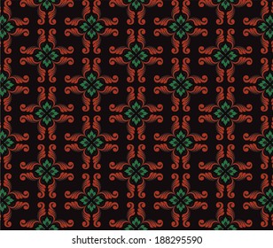 Asian tradition art pattern 