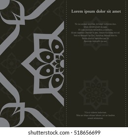 Asian traditional art Design Vector, Thai traditional design, thai background
