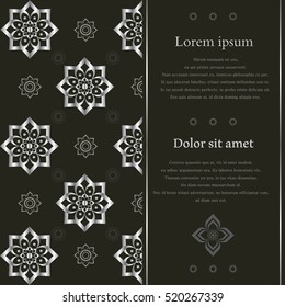 Asian traditional art Design Vector, Thai traditional design, thai background