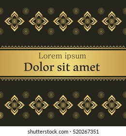 Asian traditional art Design Vector, Thai traditional design, thai background