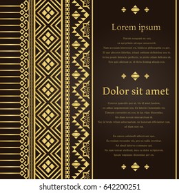 Asian traditional art Design Vector, Thai traditional design, thai background