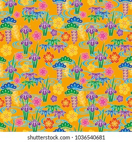Asian traditional background.