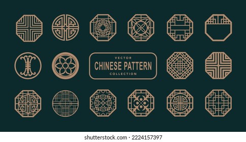 Asian traditional pattern Chinese pattern