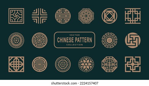 Asian traditional pattern Chinese pattern