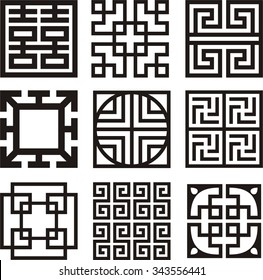 asian traditional symbol vector image