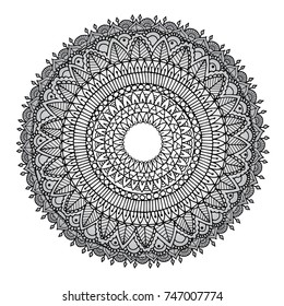 Asian vector mandala