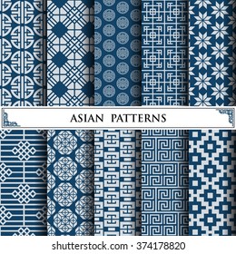 asian vector pattern,pattern fills, web page background,surface textures