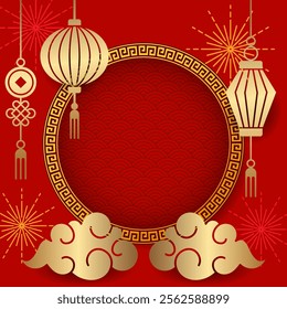 Asia-Style Golden Snake Graphics Collection for Chinese New Year