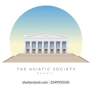 The Asiatic Society Mumbai - Stock Image as JPG File