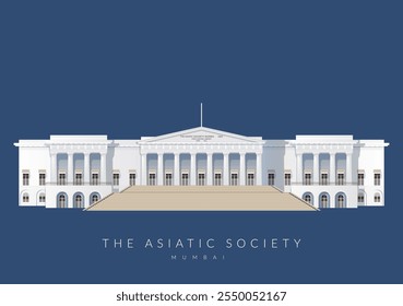 The Asiatic Society Mumbai - Stock Image as JPG File