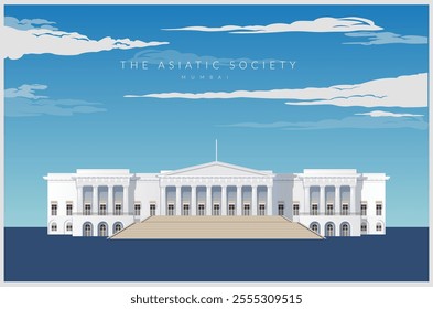 The Asiatic Society Mumbai - Stock Image as JPG File