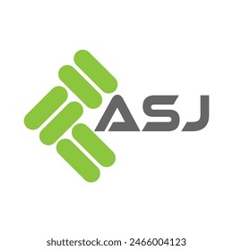 ASJ letter logo vector design, ASJ simple and modern logo. ASJ luxurious alphabet design