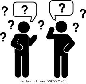 ask, discuss, argue, curious, question, confused