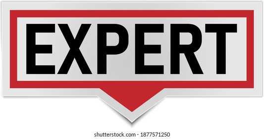ask an expert 3d square isolated speech bubble