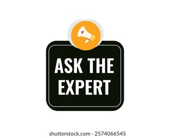  ask the expert, clock, button, Application, Button, Background, vector, banner template, website, design,
