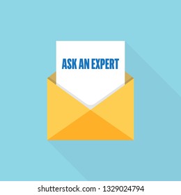 ASK AN EXPERT LETTER MESSAGE