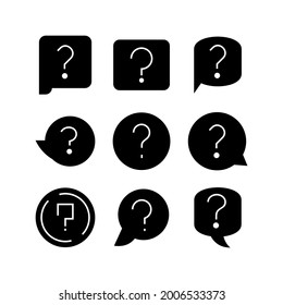 ask icon or logo isolated sign symbol vector illustration - Collection of high quality black style vector icons
