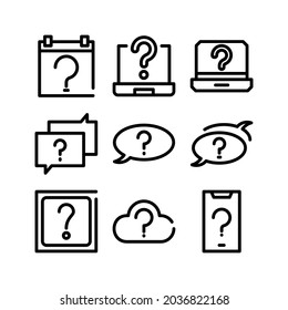 ask icon or logo isolated sign symbol vector illustration - Collection of high quality black style vector icons
