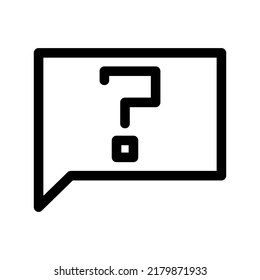 ask icon or logo isolated sign symbol vector illustration - high quality black style vector icons
