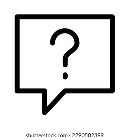 ask icon or logo isolated sign symbol vector illustration - high quality black style vector icons