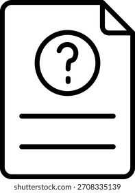 Preguntar Icono Para Su Proyecto