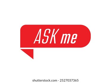 ask me sign information text	