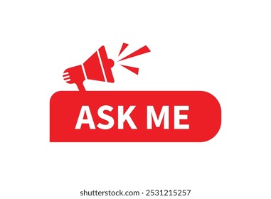 ask me sign information text	