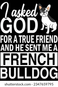 
I Asked God For A True Friend Art eps cut file for cutting machine
